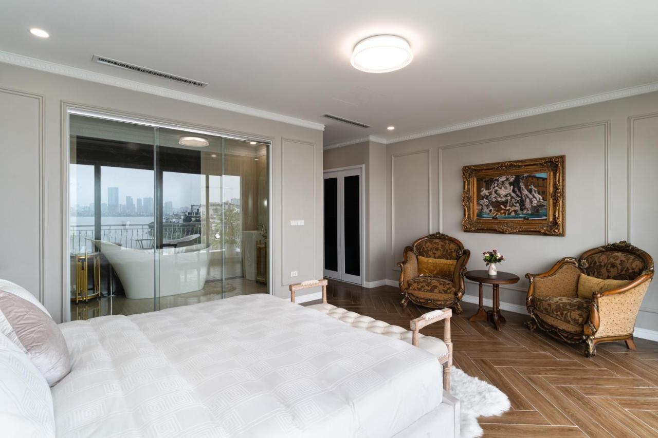 Luxe Paradise Suites Xuan Dieu ハノイ市 エクステリア 写真
