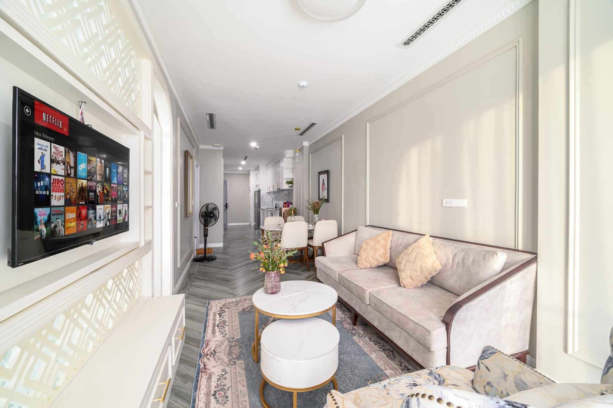 Luxe Paradise Suites Xuan Dieu ハノイ市 エクステリア 写真